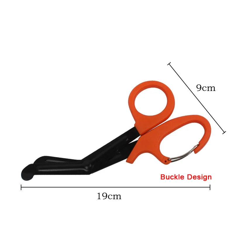 Outdoor Survival Paramedic Trauma Scissors – Heavy-Duty Emergency First Aid Shears for Medical Rescue & IFAK