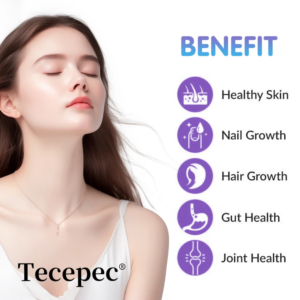 Multi-Pack Collagen Supplement for Men & Women – Types I, II, III, V & X for Healthy Hair, Skin, Nails & Joints