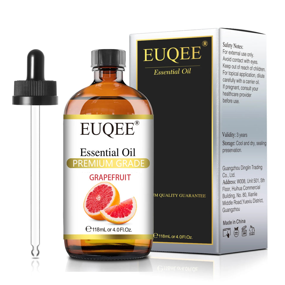 EUQEE 118ml Natural Essential Oil for Diffuser, Candles & Aromatherapy