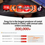 Meridian Therapy Treatment Tools 19-Teeth Scalp Massager Comb  for Skin Scraping and Head Relaxation