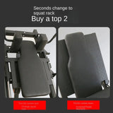 MIYAUP Dual-Function Reverse Kick & Squat Machine – Commercial Gym Leg Strength Trainer