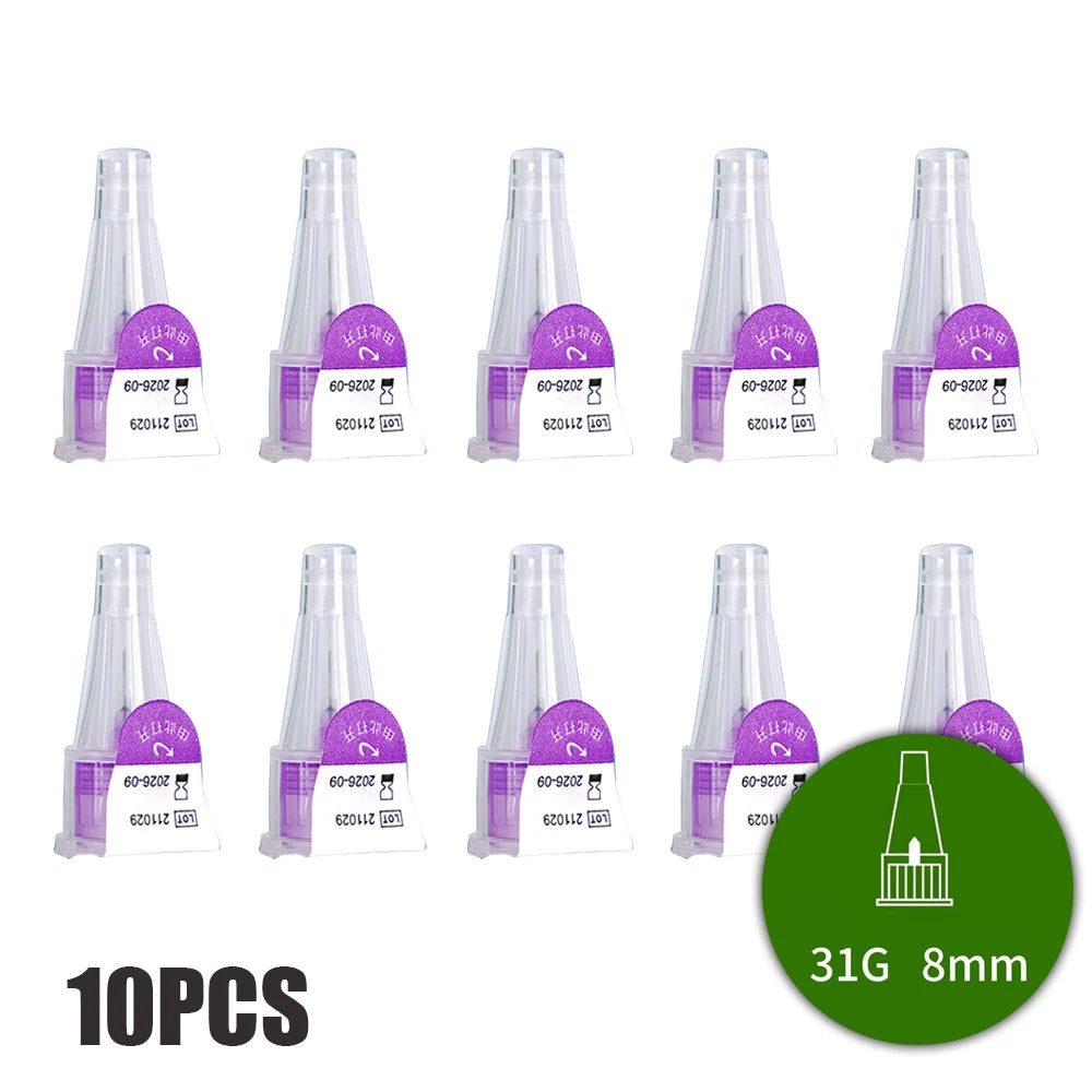 20PCS (10+10) 3ml Insulin Cartridges & 8mm Medical Needles – For Lilly Injection Pens, Individually Packaged
