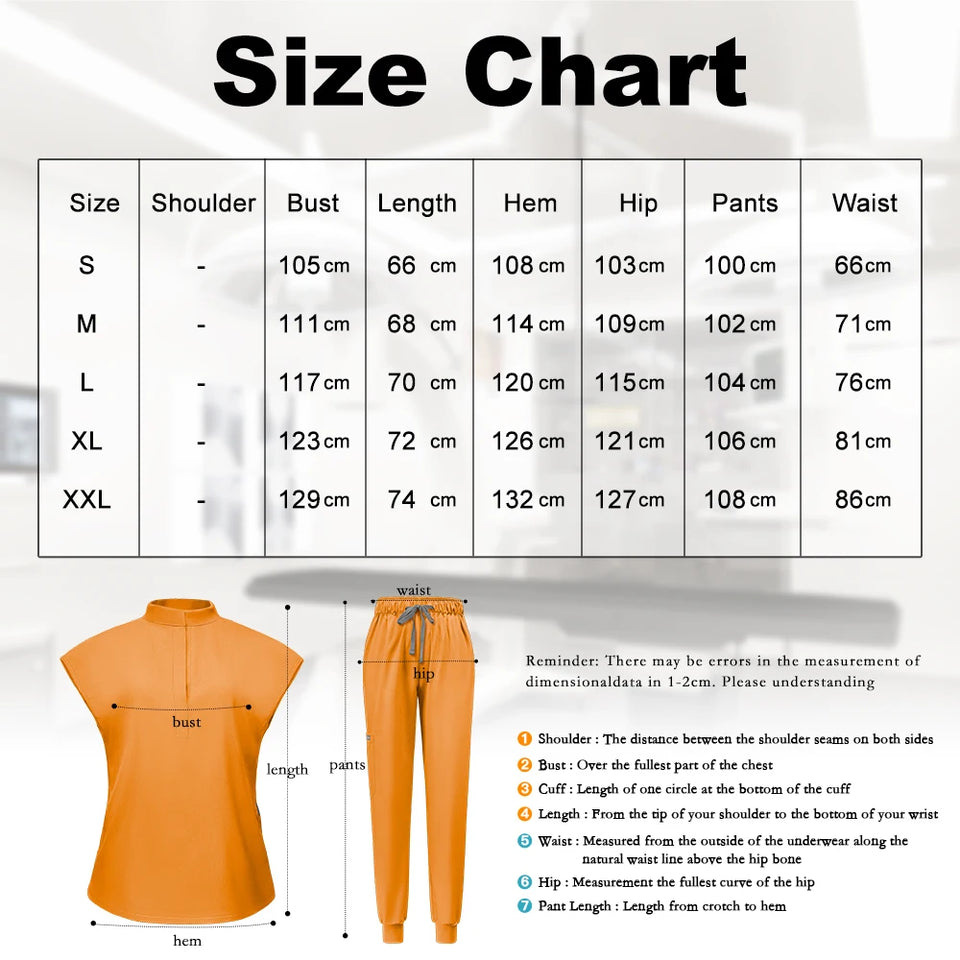 Medical & Surgical Uniform Set – Professional Hospital, Clinic, Veterinary & Pharmacy Workwear for Doctors and Nurses