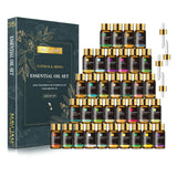 MAYJAM 35-Piece Essential Oil Set for Diffusers, Candle Making, Massage & Aromatherapy Gift Box