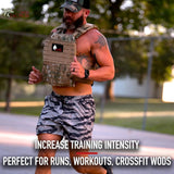 Adjustable Weighted Vest – Strength, Endurance & Running Fitness Training