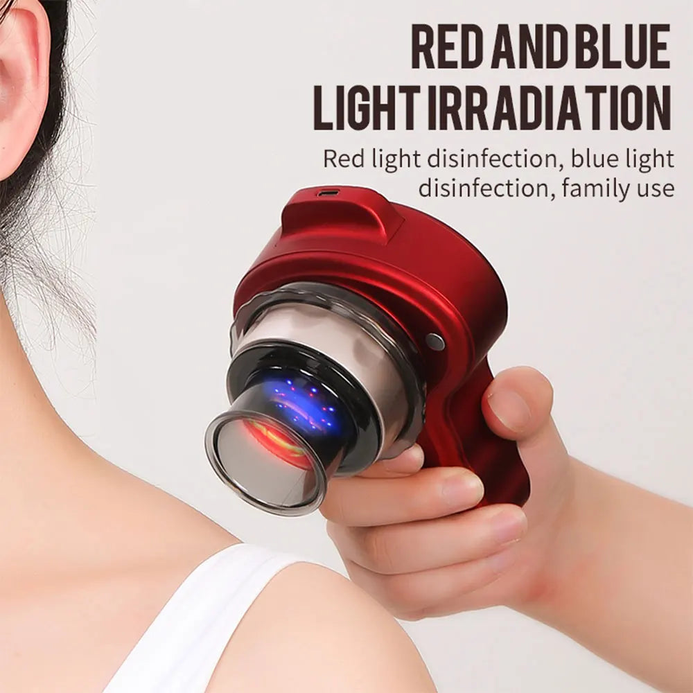 Electric Cupping Therapy Device – Negative Pressure Scraping & Massage for Back, Neck & Shoulders