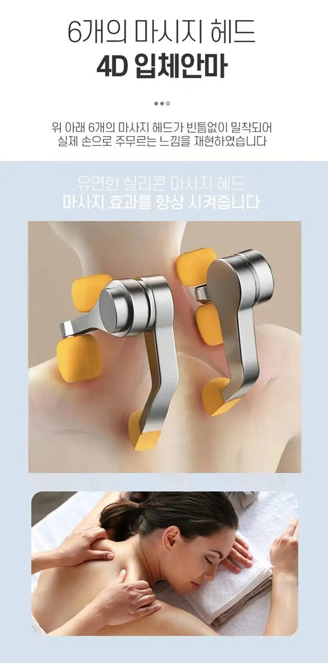 Shiatsu Neck & Shoulder Massager Shawl – Kneading Back and Spine Muscle Relaxer for Home & Car