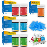 4-in-1 Blood Test Strips for PM800 Meter – Glucose, Ketone, Uric Acid & Hemoglobin