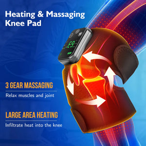 3-in-1 Electric Shoulder Heating Pad with 3-Speed Vibration – Thermal Muscle Relaxation Massager for Shoulder & Neck Care