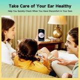 WiFi Digital Otoscope 3.9mm Ear Camera for iPhone & Android – Ear Wax Removal & Inspection Tool