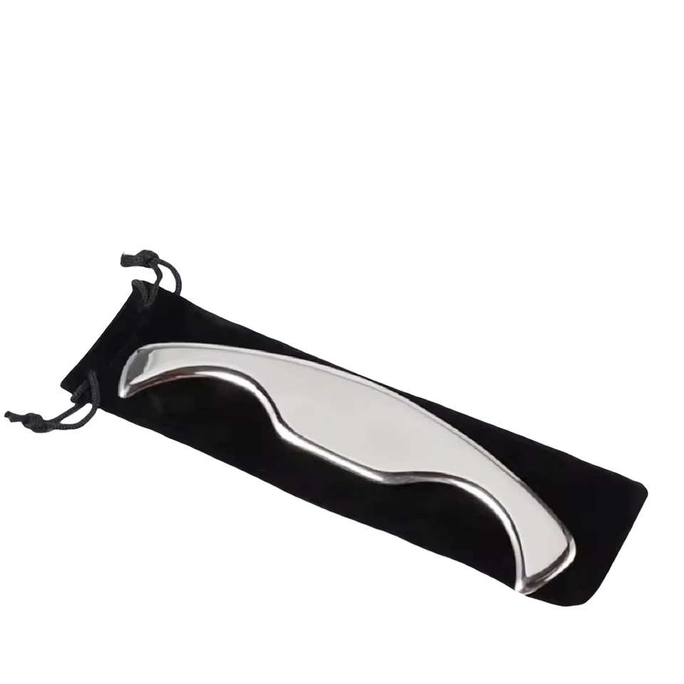 Stainless Steel Gua Sha Massage Tools Muscle Scraper Tool,Graston Tool Set for myofascial Release,Scar Tissue Massager for Back