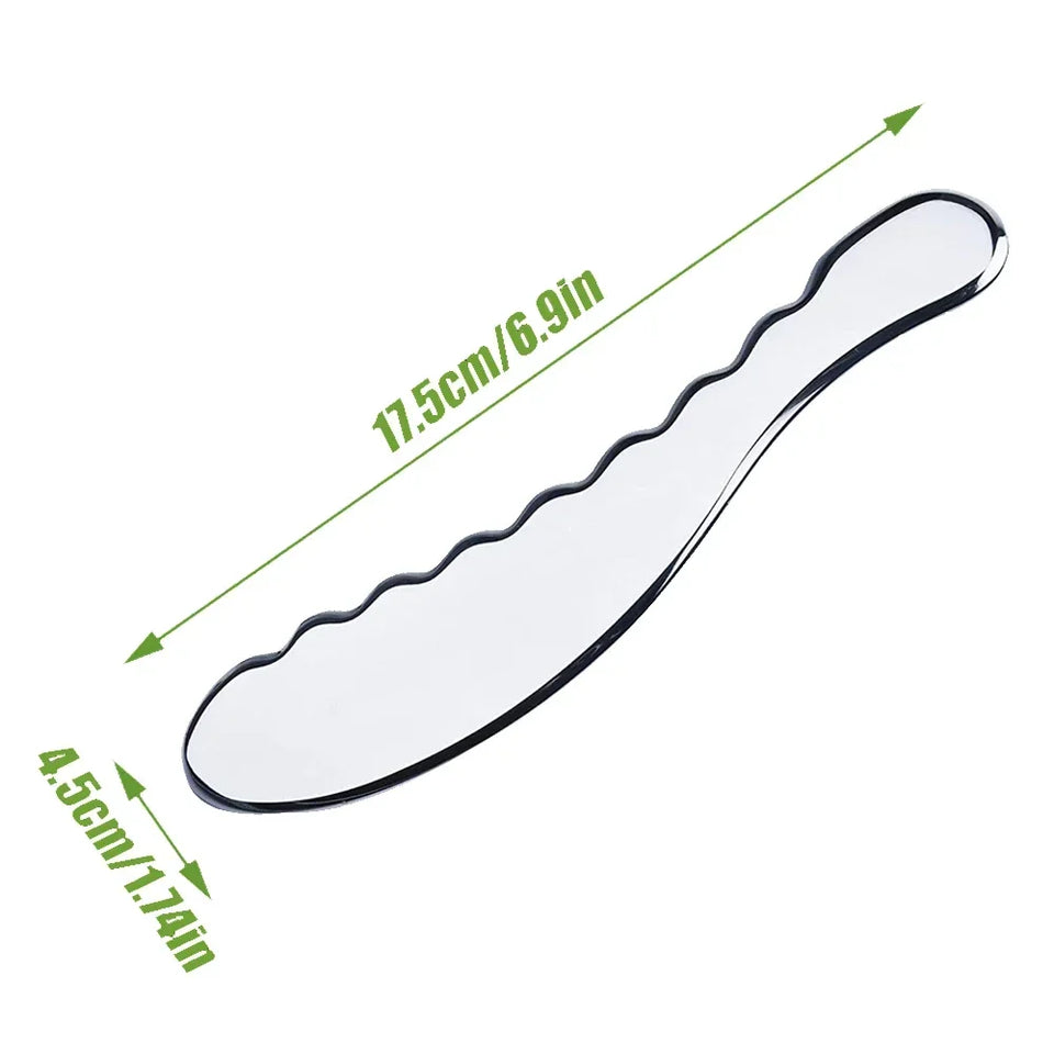 Professional GuaSha Massage Tools Stainless Steel Gua Sha Scraping Massage Tool IASTM Tools Great Soft Tissue Mobilization Tool
