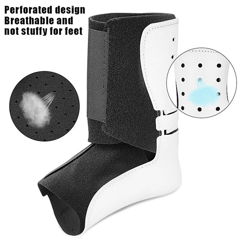 Adjustable Drop Foot Orthosis – Left & Right Ankle Sprain Stabilizer & Foot Protector for Hemiplegia Rehabilitation