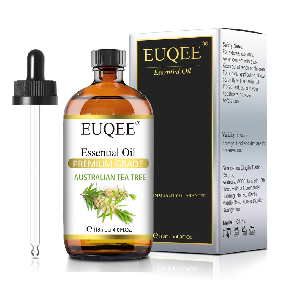 EUQEE 118ml Natural Essential Oil for Diffuser, Candles & Aromatherapy