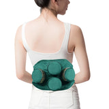 Brass Copper Box Smokeless Moxibustion Bag hierbas medicinales Burner Moxa Therapy Body Acupoint Meridian Warm Massage