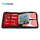 Medical Suture Practice Kit – Surgical Training Set with Skin Pad Model & Tools for Students