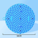 Foot Yoga Acupressure Massage Board – Round Exercise Pad for Muscle Relaxation & Meridian Therapy