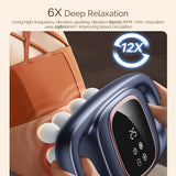 12-Head Fascia Massage Gun – High-Frequency Deep Tissue Muscle Massager