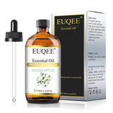 EUQEE 118ml Essential Oils – Lavender, Jasmine, Eucalyptus, Vanilla & Peppermint with Glass Dropper