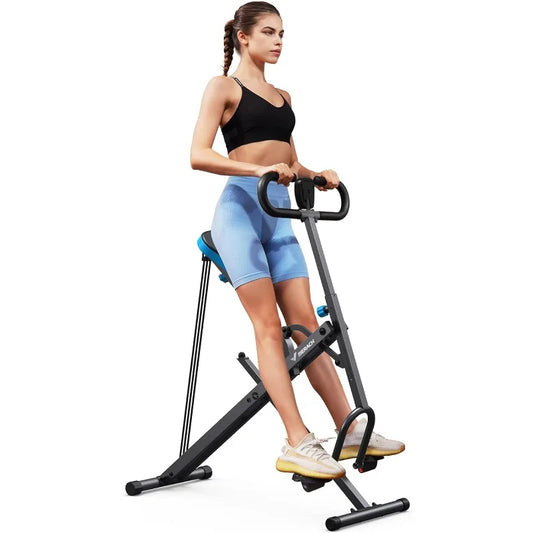 MERACH R07 2-in-1 Squat & Rowing Machine – Foldable Glute Trainer & Easy-Setup Exercise Equipment