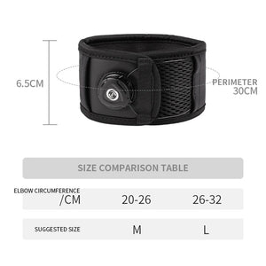 GOUNOD Adjustable Elbow Support Strap – Compression Brace for Tennis, Golf, & Lateral Epicondylitis Pain Relief (1PC/2PC)