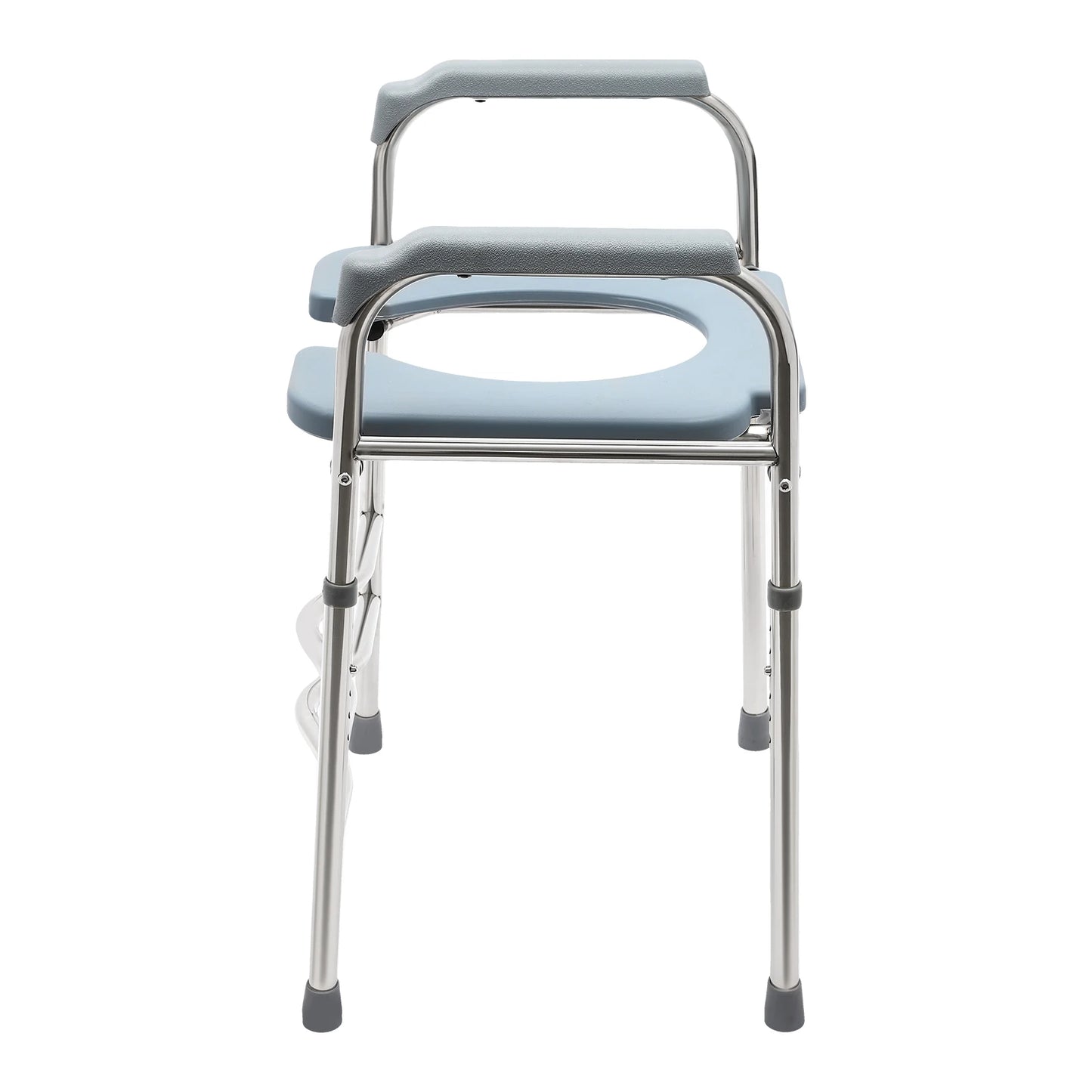 Adjustable Raised Toilet Seat with Handles – Height-Boosting Toilet Riser for Elderly, Pregnant Women & Disabled
