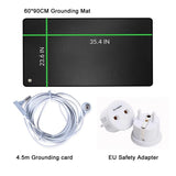 90x60cm Grounding Mat for Improving Sleep Grounding Pad Health With Earthing Cable EMF Recovery Protection Release Electrostatic