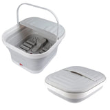 Portable Thermostatic Foot Massage Tub Foldable Plus Tropical Automatic Foot Bath Tub For Home To Promote Blood Circulatio