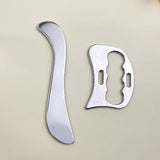2cs stainless steel fascia knife, portable and practical myofascial release knife guasha soft tissue release tool, suitable for