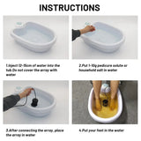 Electric Foot Detox Hydrotherapy Machine Ion Cleaning Foot Bath Massage Vibrat Care Array Relieve Stress Muscle Healthy Massager