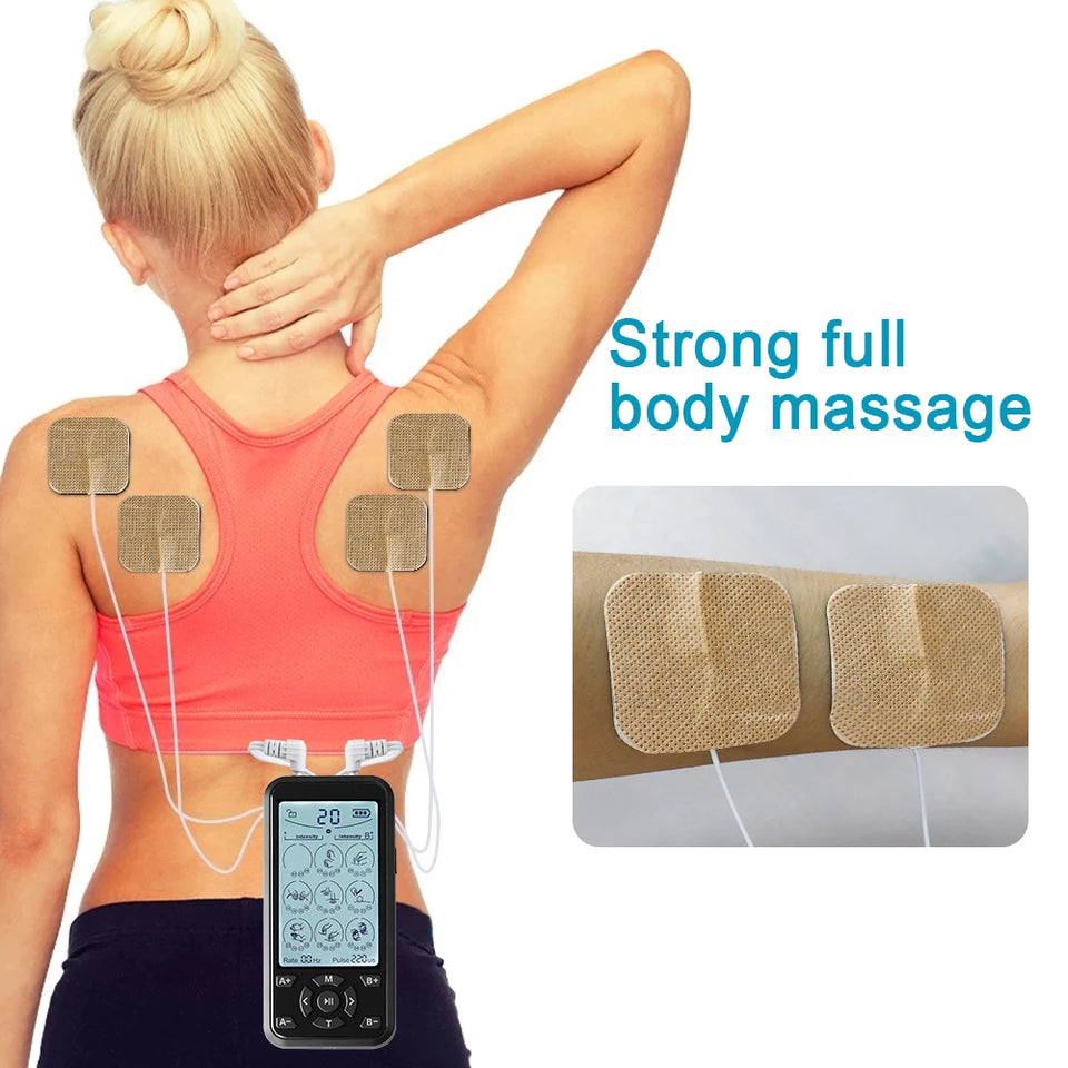 36 Mode Electric EMS Muscle Stimulator Tens Massager Acupuncture Body Massage Pulse Therapy Slimming Machine Electrostimulator