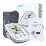 Aicare Digital Upper Arm Blood Pressure Monitor – Automatic BP & Pulse Rate Tracker with Large Adjustable Cuff