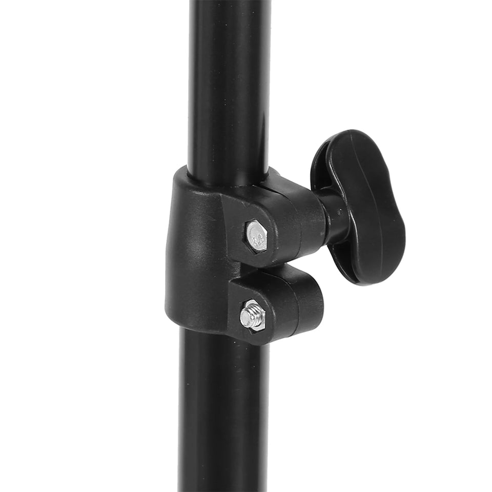 Portable Adjustable IV Pole Stand – Foldable Aluminum Alloy Drip Bag Holder with 4 Hooks & 3 Legs