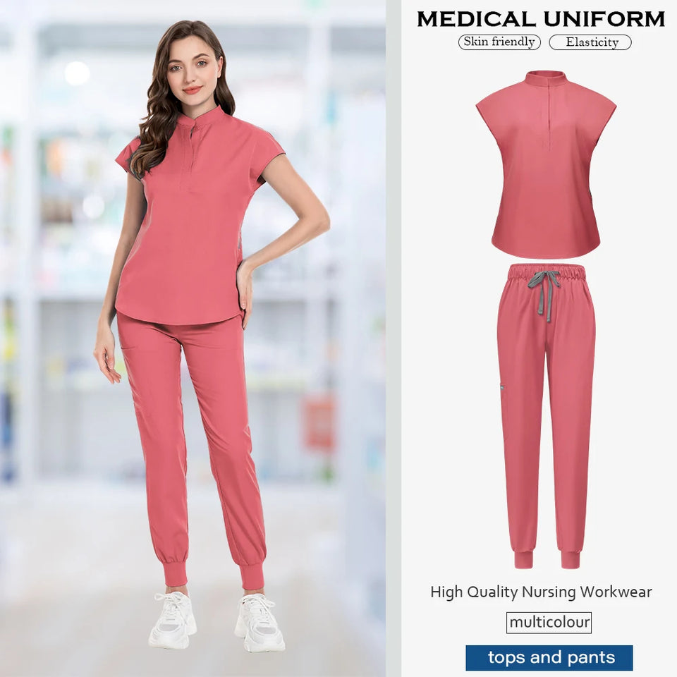 Medical & Surgical Uniform Set – Professional Hospital, Clinic, Veterinary & Pharmacy Workwear for Doctors and Nurses