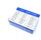 100PCS Sterile Dental Surgical Blades – Carbon Steel Scalpel Knives with Handle for Medical, Beauty, and DIY Repairs
