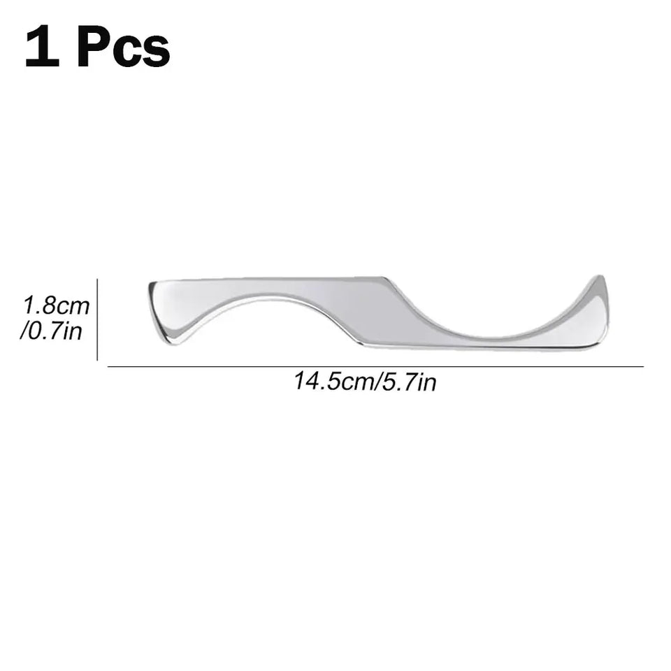 1/4/7 Pcs Great Stainless Steel Gua Sha Scraping Massage Tool Set for Back, Legs, Arms, Neck, Shoulder and Whole Body Acupoints