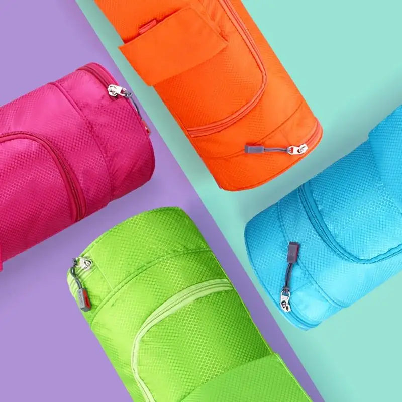 Large-Capacity Nylon Yoga Mat Storage Bag – Lightweight Multifunctional Fitness Mat Holder for Women