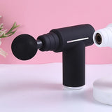 Professional Muscle Massage Gun – 6-Head Fascia Massager with Hot & Cold Compress