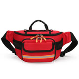 Outdoor First Aid Waist Bag – Empty Medical Organizer for Travel, Camping & Emergency Survival