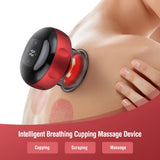Smart Electric Vacuum Cupping Massager – Heating Suction Cup Device for Body, Back, Neck & Arms