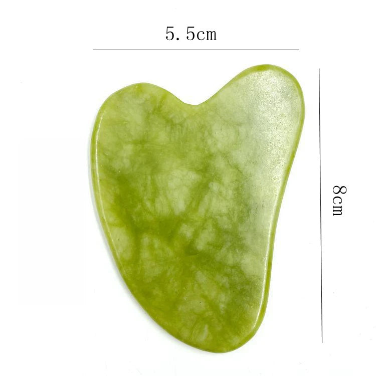 Natural Jade Face Massager Gua Sha Stone Face  Guasha Masaje Facial Board Acupoint Eye Care SPA Massager Tool massage visage