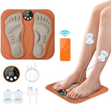 3D Smart Foot Massage Pad RF Remote Feet Massager 8 Modes 29 LevelsImprove Blood Circulation Relax Muscles Slim Legs Foot Pad