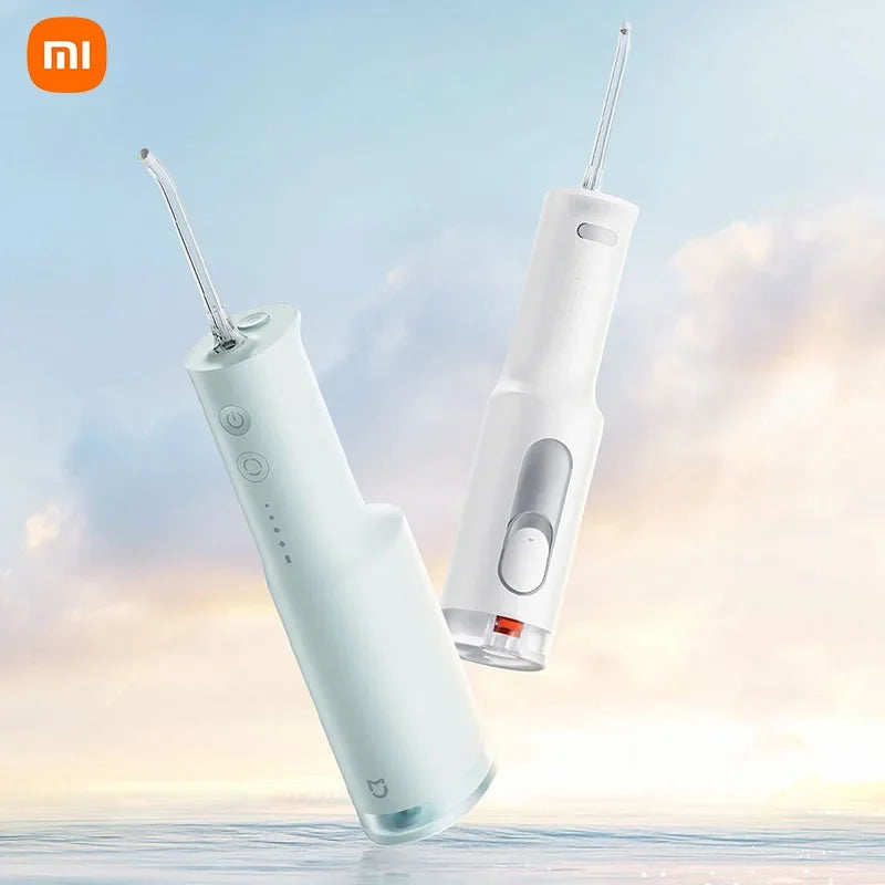 Xiaomi Mijia MEO703 Portable Oral Irrigator F300 – Electric Water Flosser with 240ml Tank, 4 Modes, IPX7 Waterproof