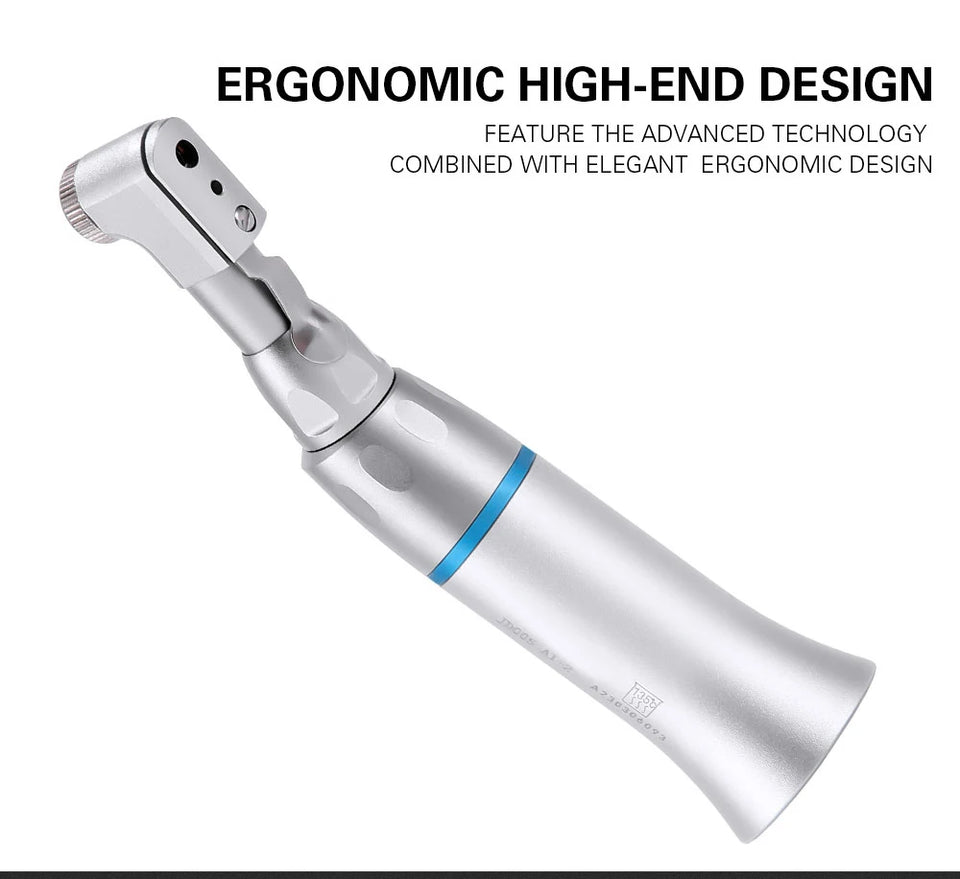 AZDENT Dental Low-Speed Contra Angle Handpiece – Latch Type, Fits E-Type Air Motors