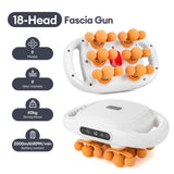 42-Head Fascia Massage Gun – High-Frequency Muscle Massager for Back, Neck, Shoulder & Waist Relief