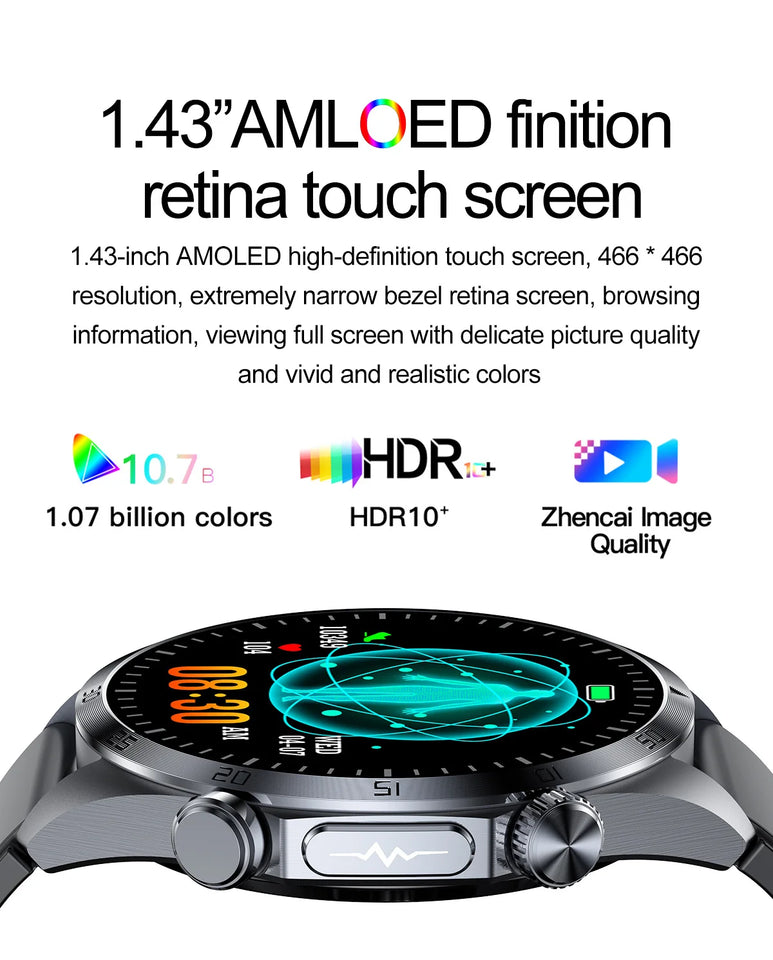 Xiaomi Pulse ECG+PPG Smartwatch 2025 – Blood Lipid, Uric Acid, BP, Body Fat & Sports Health Tracker with Call Function