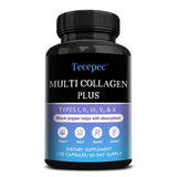 Multi-Pack Collagen Supplement for Men & Women – Types I, II, III, V & X for Healthy Hair, Skin, Nails & Joints