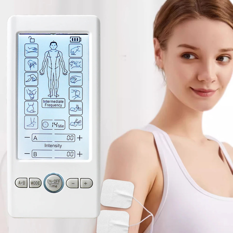 TENS Massager Digital Pulse Body EMS Muscle Stimulator Acupuncture Low Frequency Physiotherapy Slimming Machine Health Care