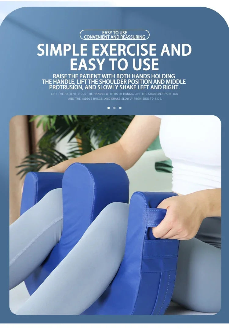 Bedridden Patient Turnover U-Pillow – Leg Support & Positioning Pad for Elderly Nursing & Rehabilitation