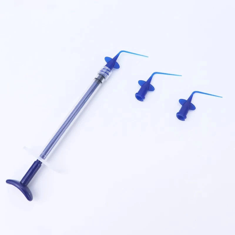 Dental Disposable Irrigation Syringe Tips – Endo Plastic Needles for Calcium Hydroxide Delivery (0.25mm / 0.35mm)